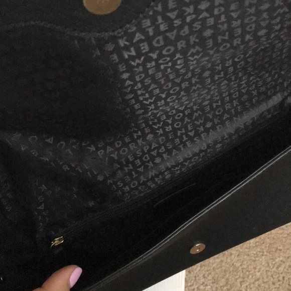 KATE SPADE black crossbody. In perfect condition!! - Picture 6 of 6